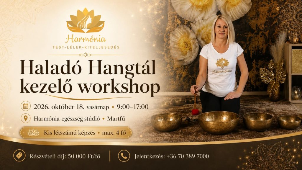Haladó hangtálkezelő workshop - Pápai Zita vezetésével